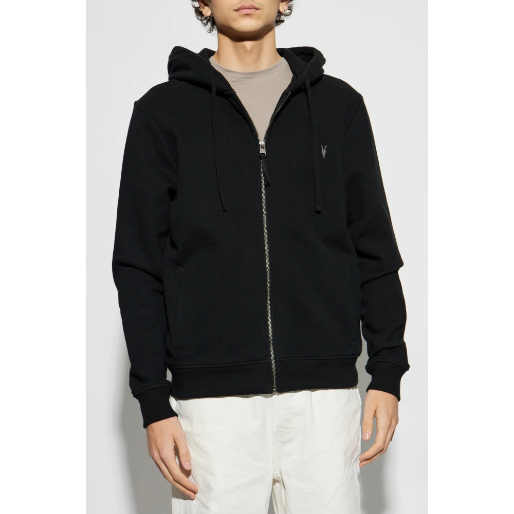 AllSaints Braven Hoodie Black Heren