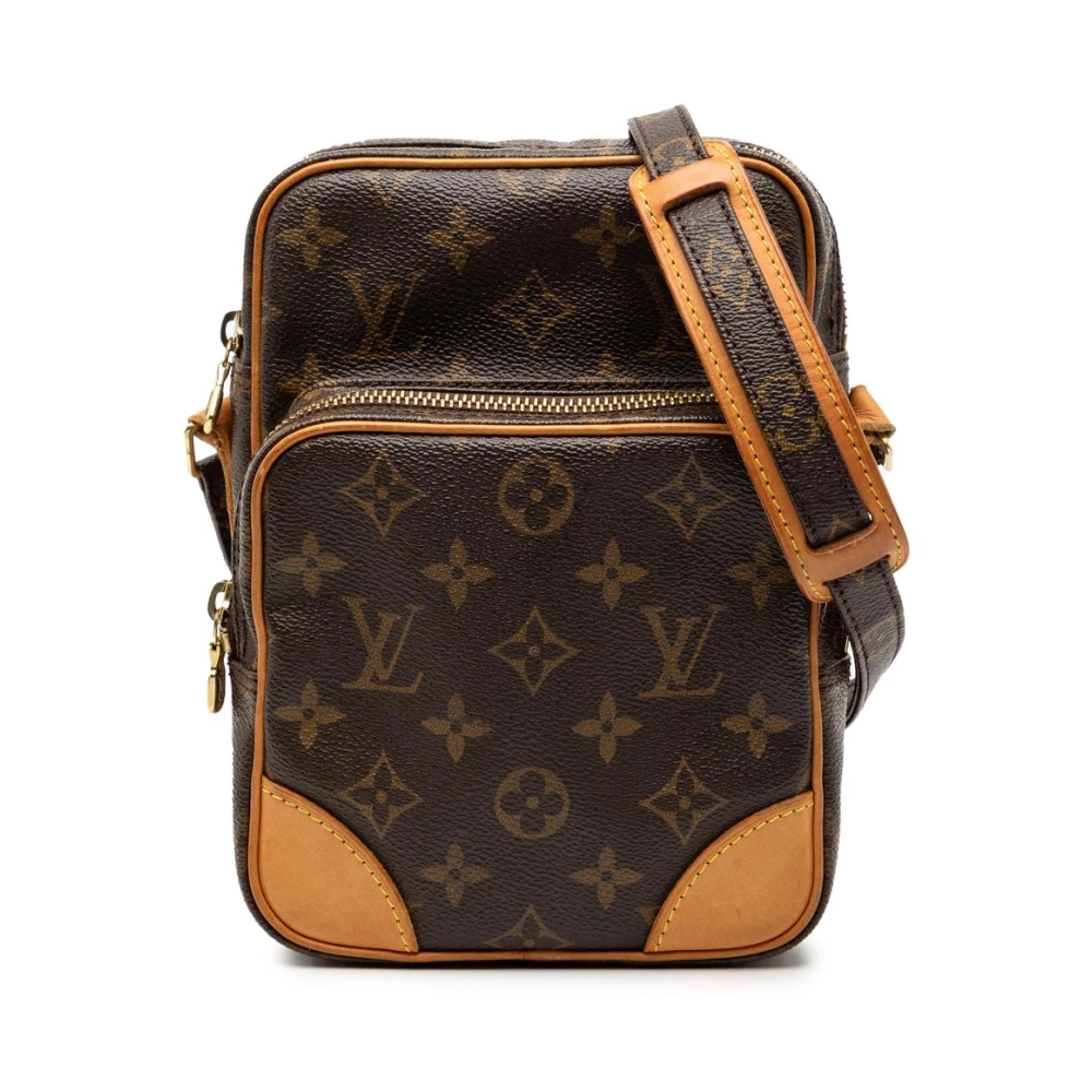 Louis Vuitton Vintage Women's Brown Pre-Owned Crossbody Bag