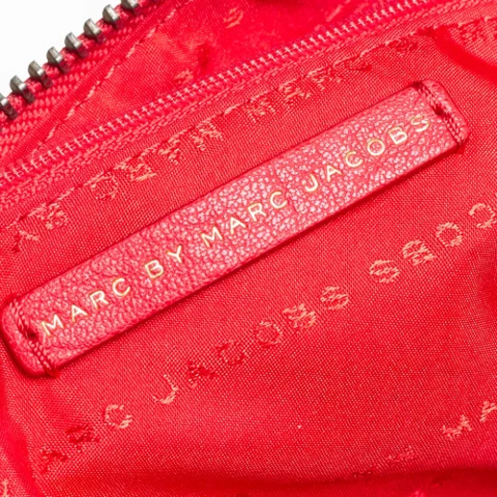 Marc Jacobs Pre-owned Leather clutches Red Dames