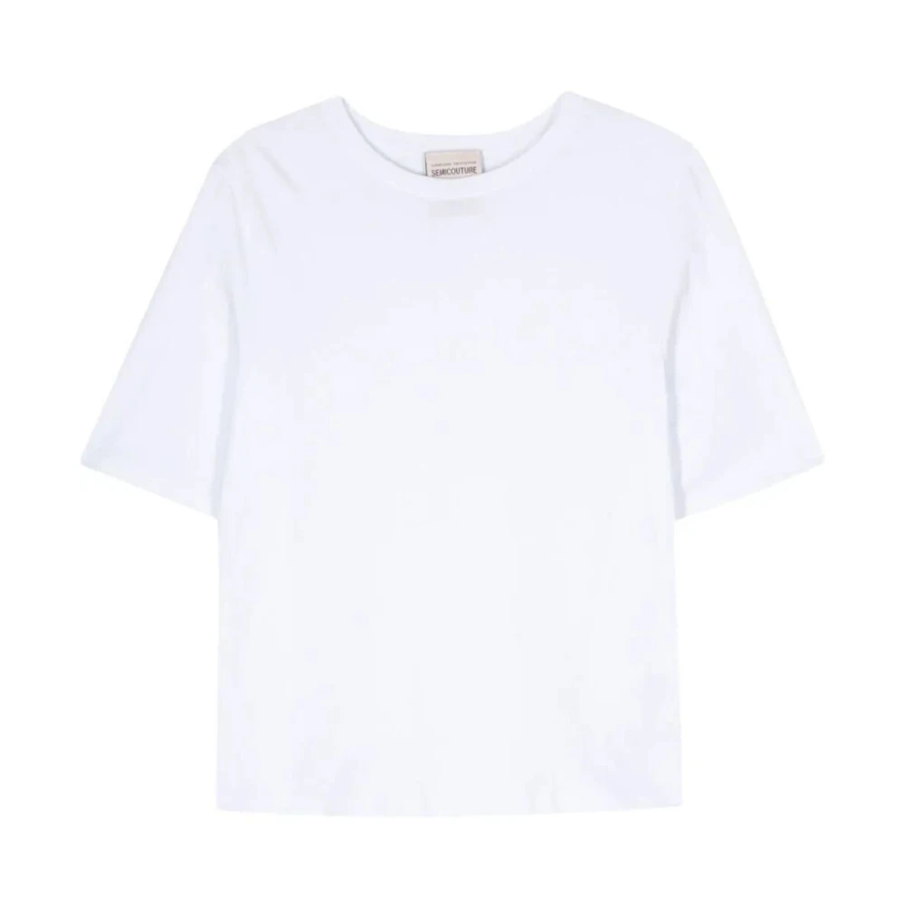 Semicouture T-Shirts White Dames