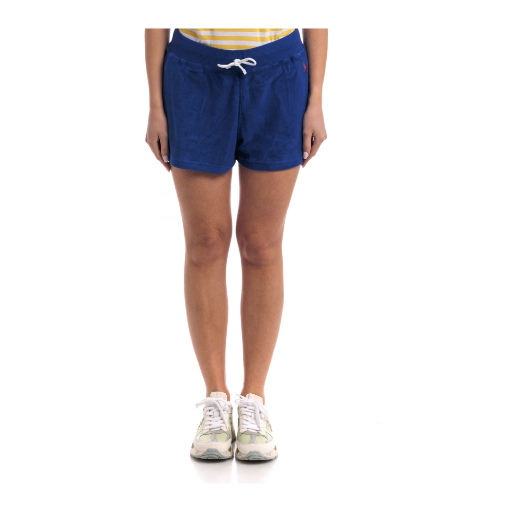 Polo Ralph Lauren Stijlvolle Bermuda Shorts voor Mannen Blue Dames