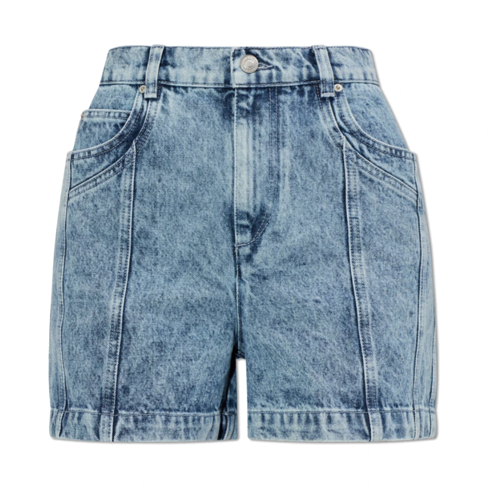 Marant Étoile Women's Blue Joely Denim Shorts