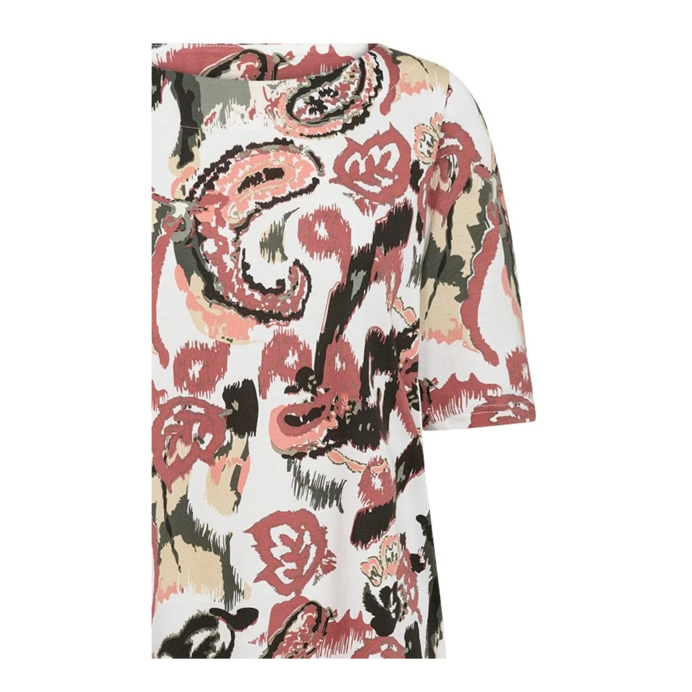 Soyaconcept Abstract Paisley Print Shirt Multicolor Dames
