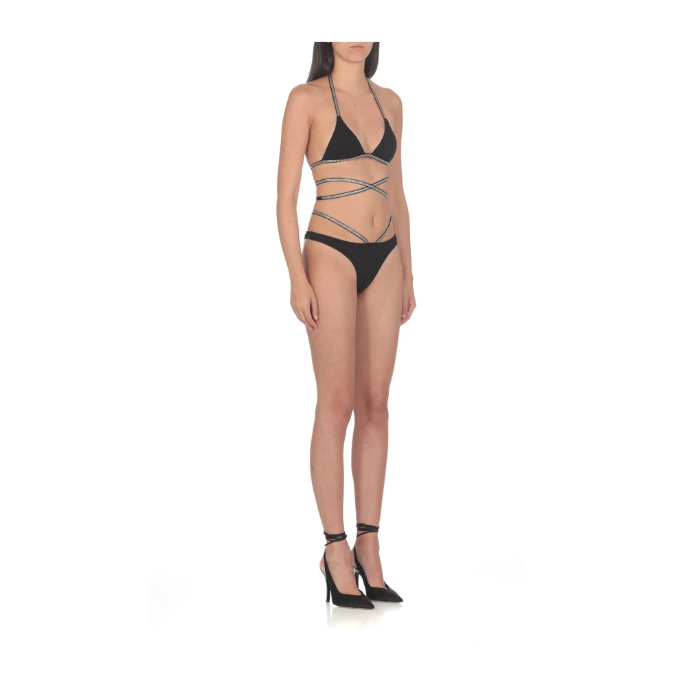 Heron Preston Zwarte Sea Kleding Bikini Slip Black Dames