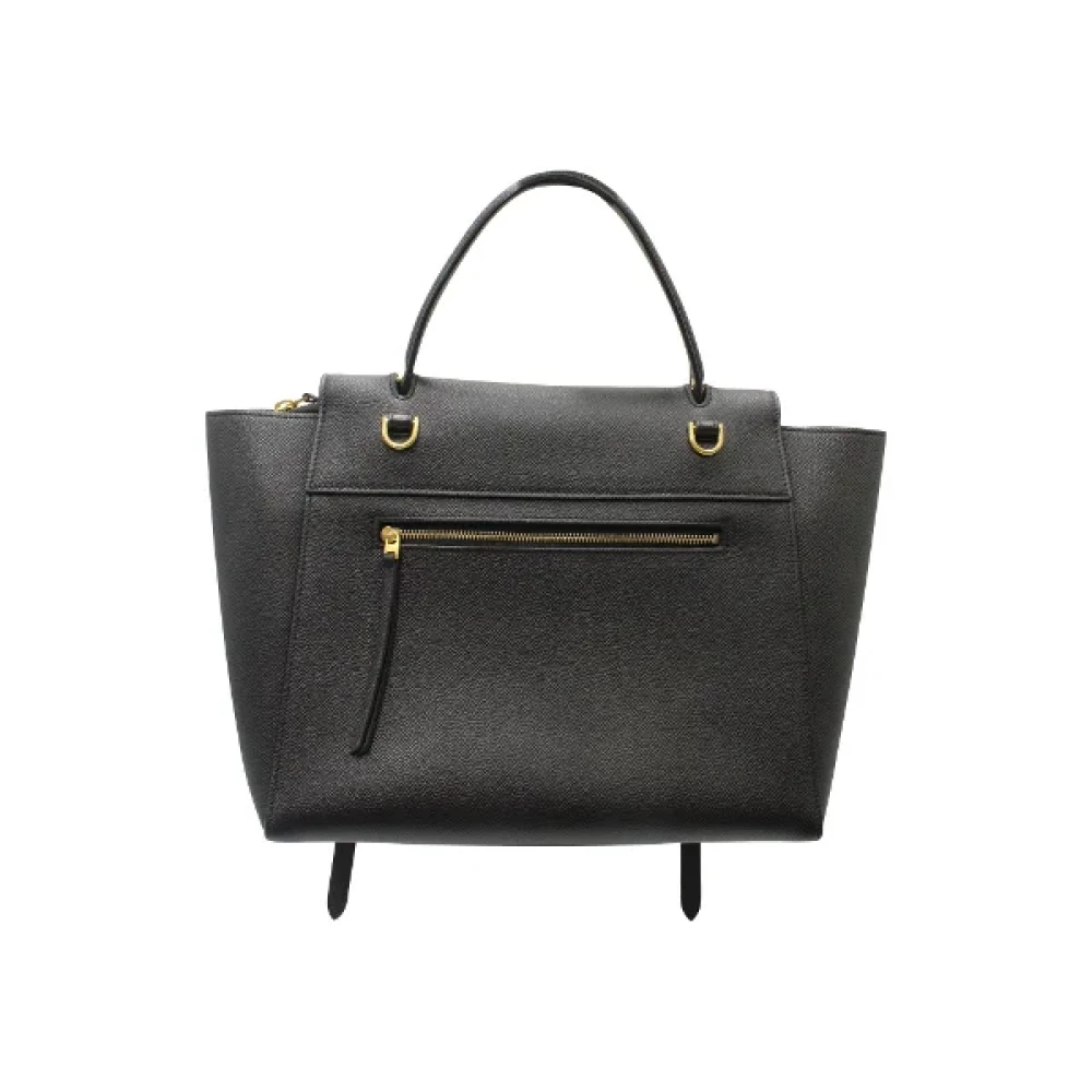 Celine Vintage Pre-owned Leather celine-bags Black Dames