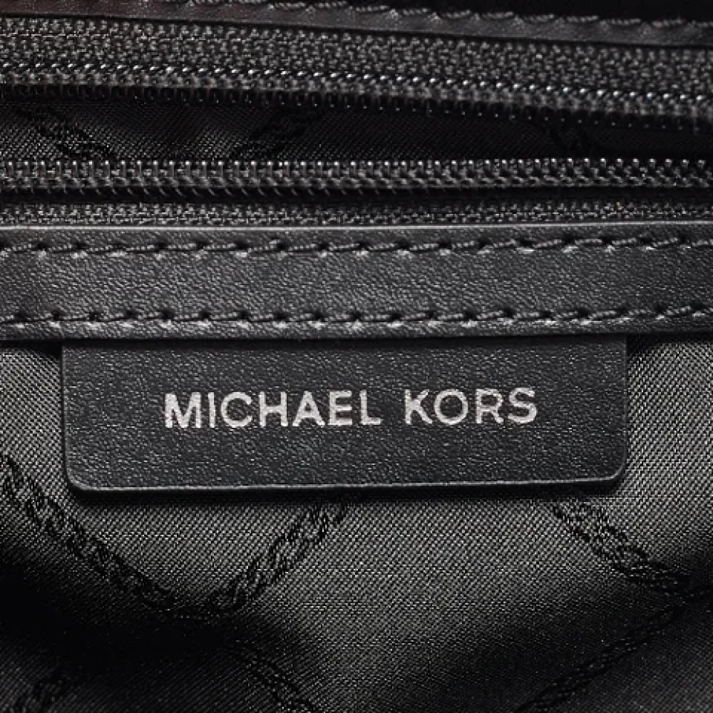 Michael Kors Pre-owned Leather backpacks Black Dames
