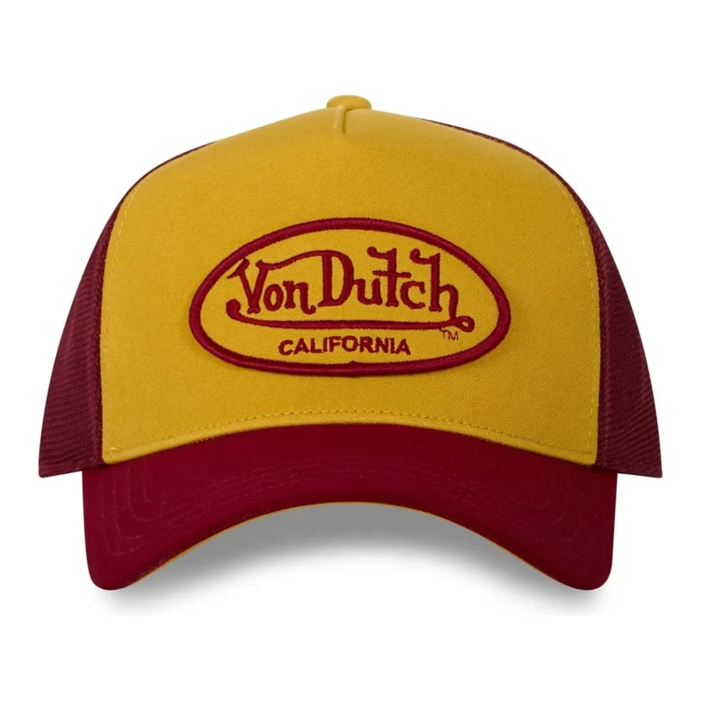 VON Dutch Orange Granate Burg Trucker Cap Multicolor, Herr