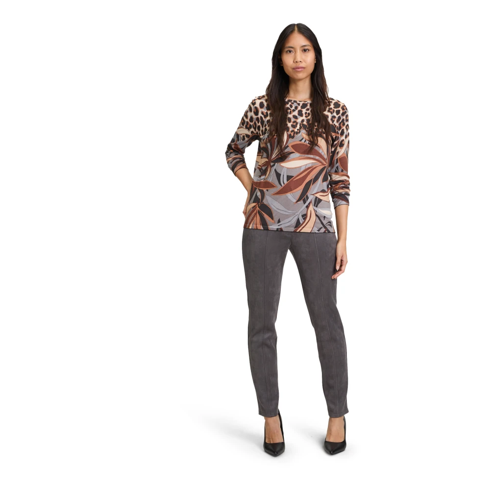 Betty Barclay Bloemen Fijngebreide Trui Multicolor Dames