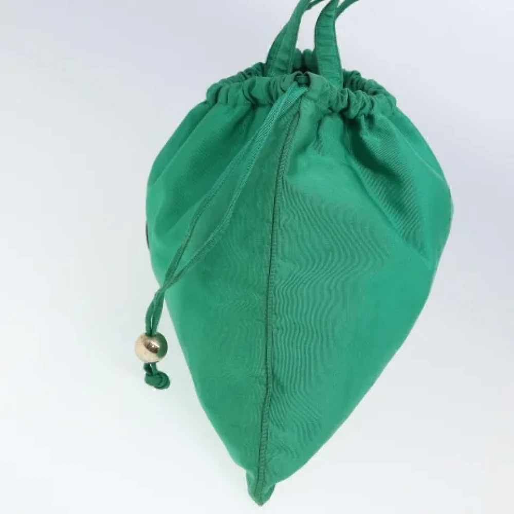 Fendi Vintage Pre-owned Fabric totes Green Dames