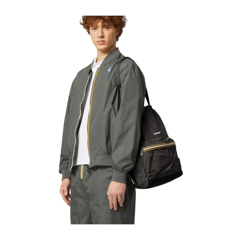 K-way Stijlvolle Shopping Blandy Jas Black Unisex