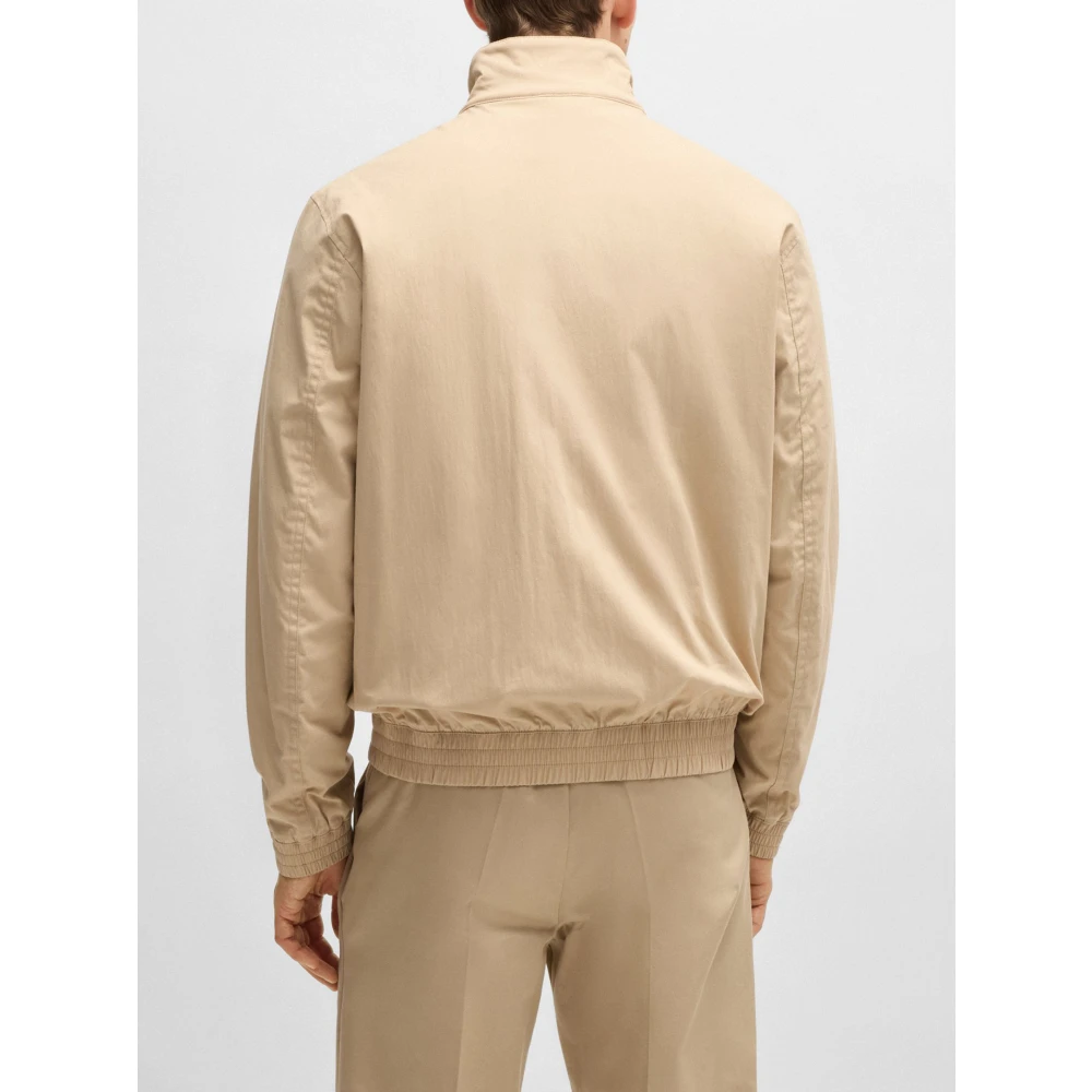 Hugo Boss Licht Beige Outerwear Jas Beige Heren