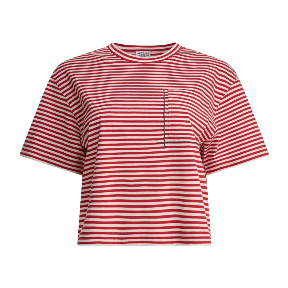 Tops > T-Shirts - - Brunello Cucinelli - Modalova
