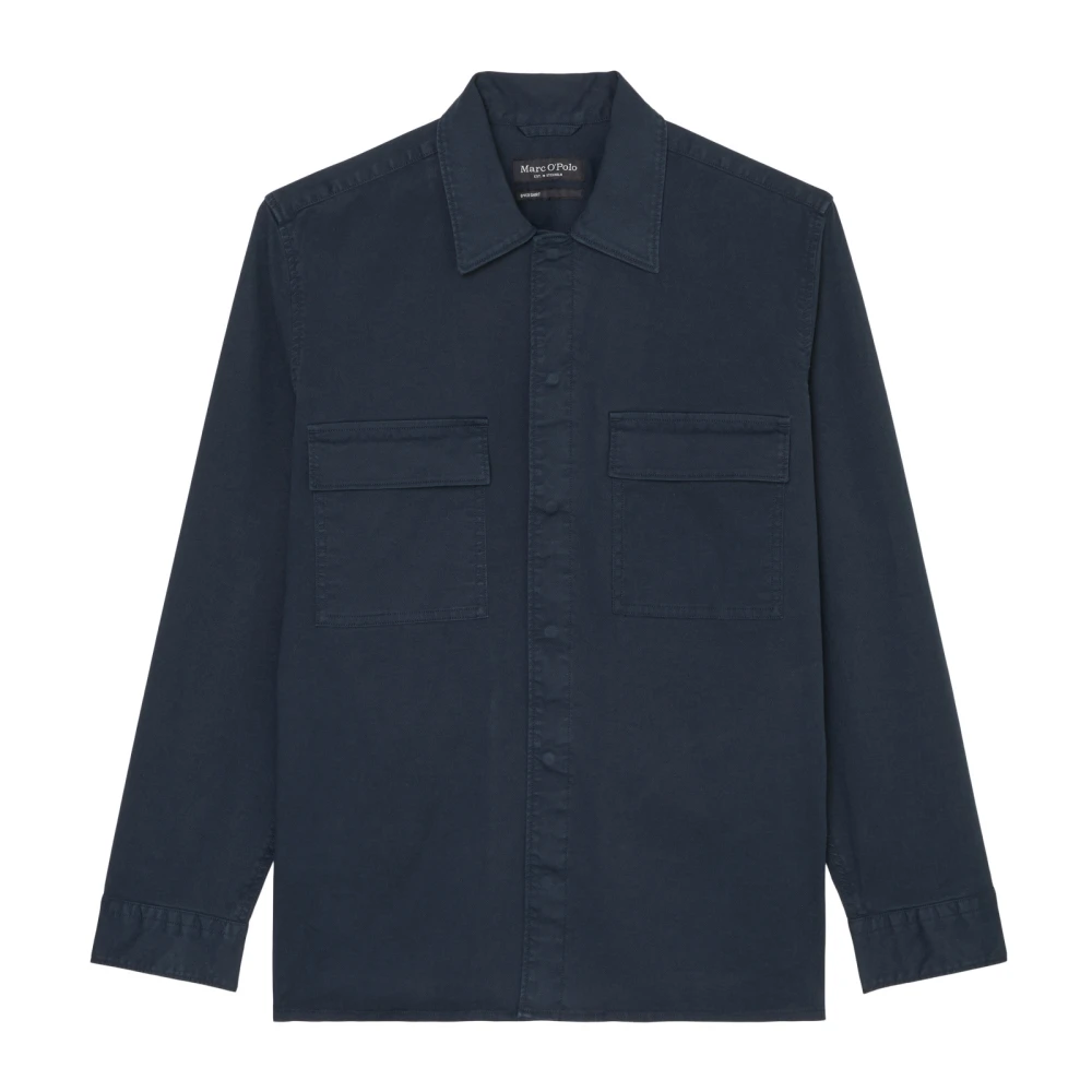Marc O'Polo Overshirt Blue Heren