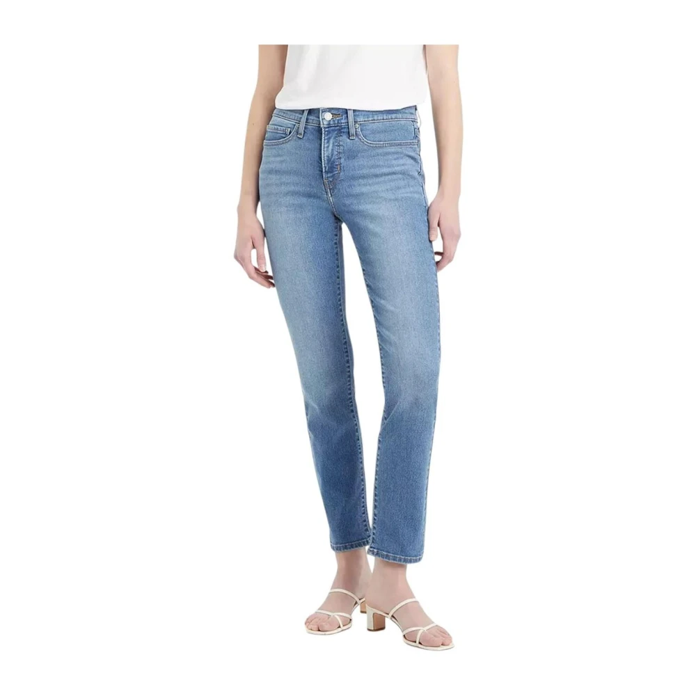 Levi's Women's Blue Straight Jeans,, Trousers 312 Shaping Slim W26 L30