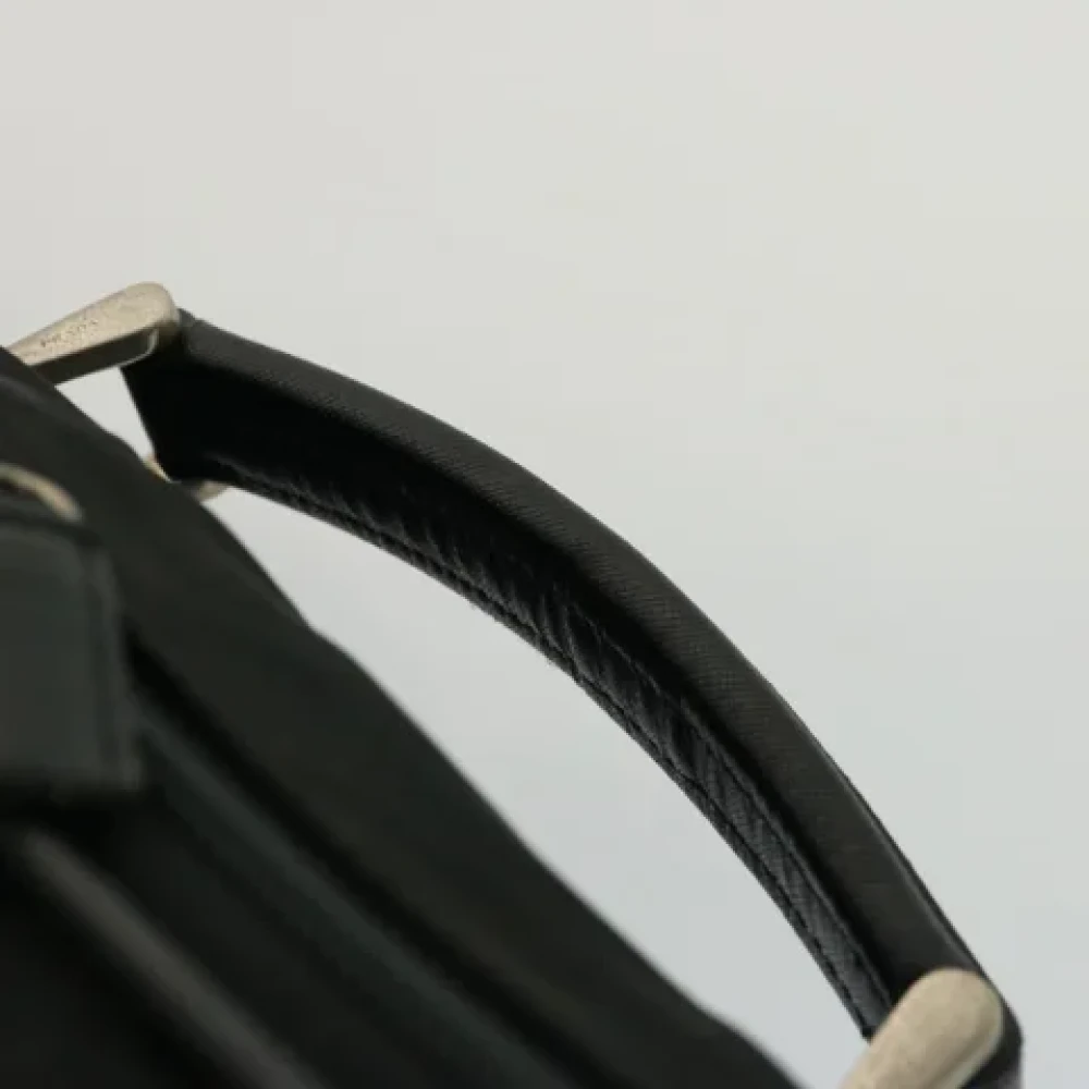 Prada Vintage Pre-owned Nylon travel-bags Black Dames