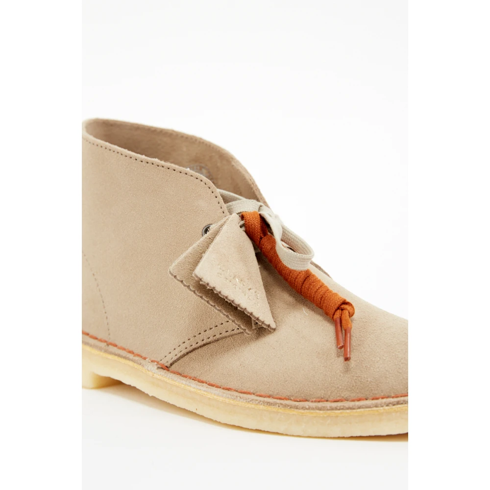 Clarks Lage Schoenen Beige Heren Kledingwinkel