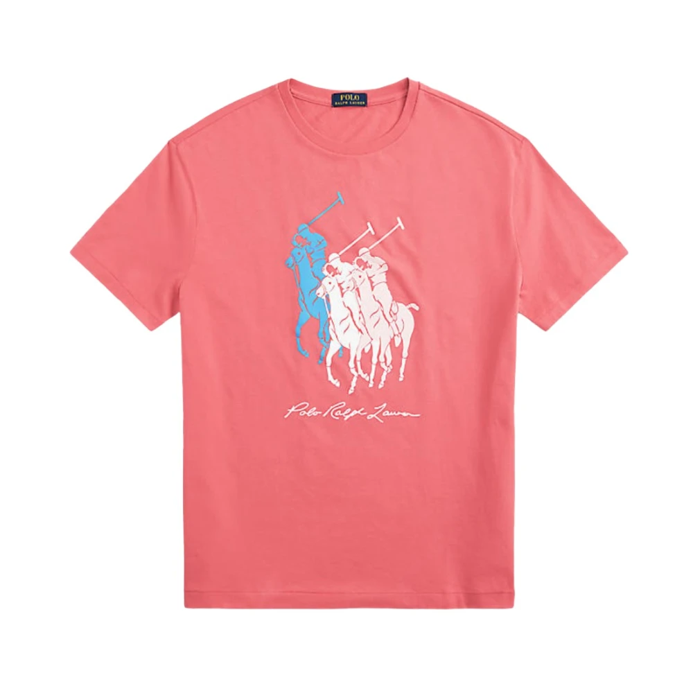 Polo Ralph Lauren Casual Katoenen T-shirt Red Heren