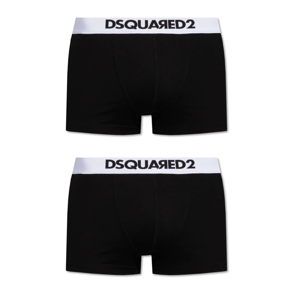 Dsquared2 Boxershorts twee-pack Black Heren