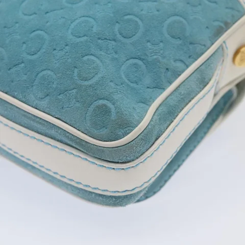 Celine Vintage Pre-owned Canvas celine-bags Blue Dames