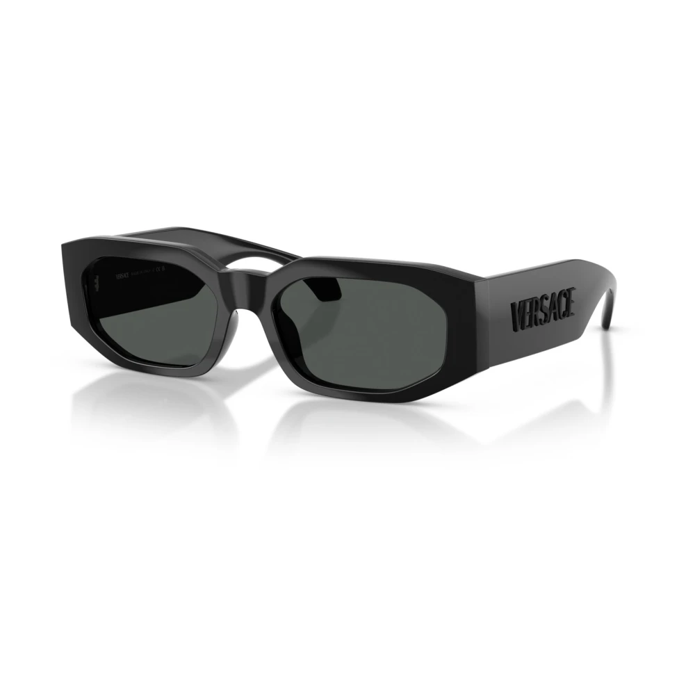Versace Men's Black Ve4489u 536087 Sunglasses - Sunglasses - 55 Mm - Accessories
