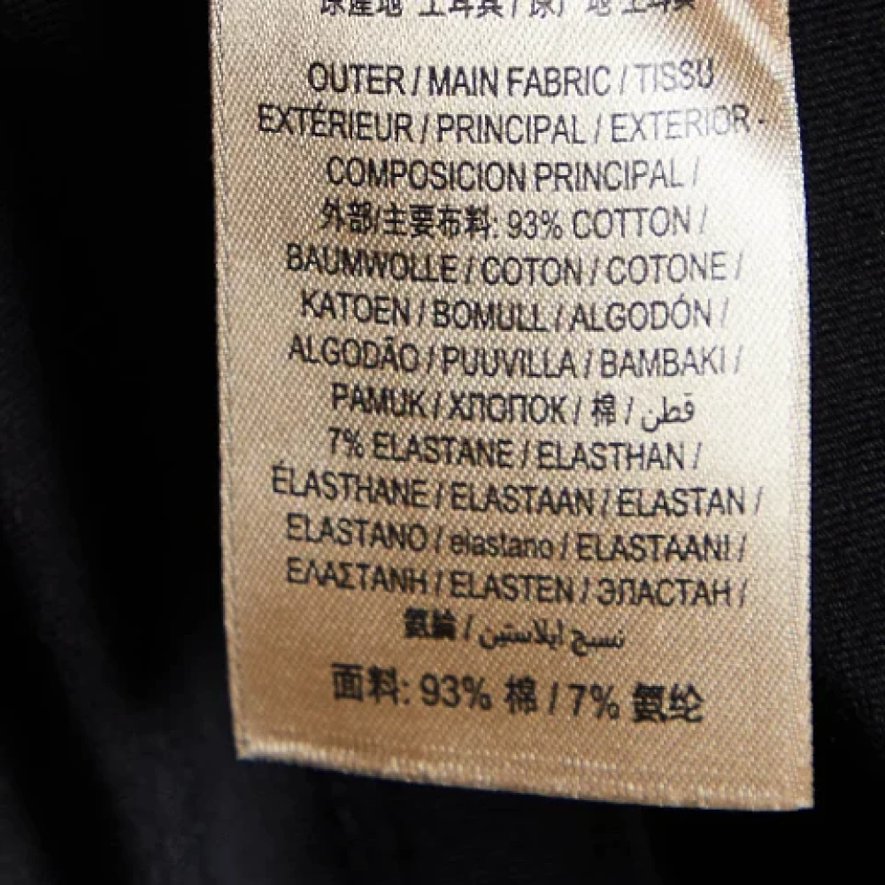 Burberry Vintage Pre-owned Cotton tops Black Dames