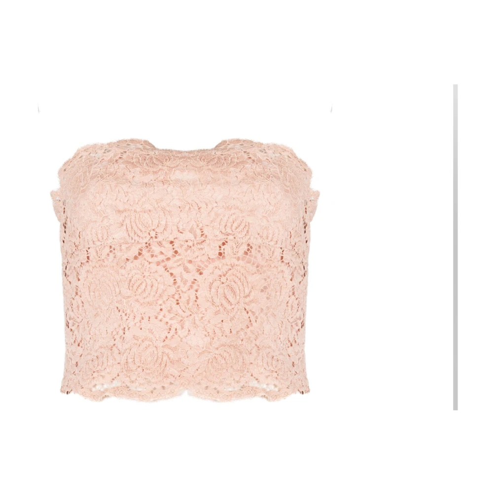 Pinko Femme Rose Tops, Taille: 36 Fr Top Sans Manches