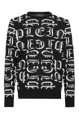 Pullover Round Neck LS Gothic Plein