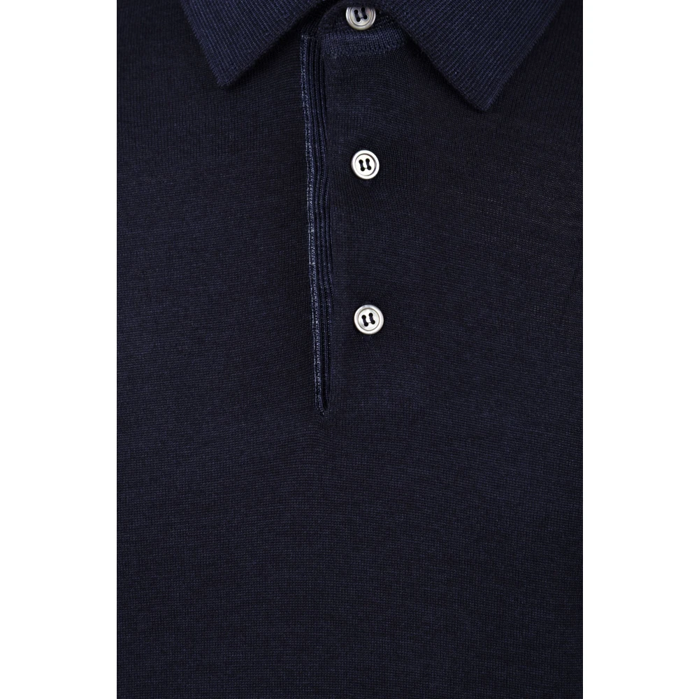 Filippo De Laurentiis Blauwe Polo Shirt van Blue Heren