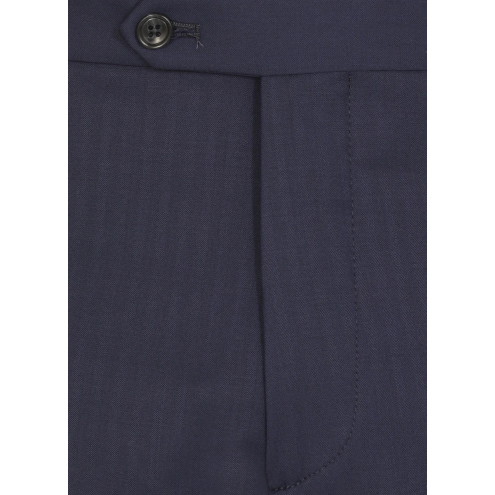 Tagliatore Blauw pak Blue Heren