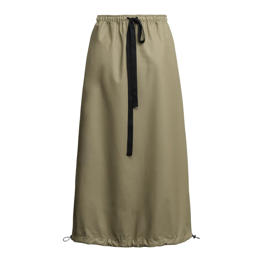 Stutterheim Waterdichte Maxi Rok Green Dames