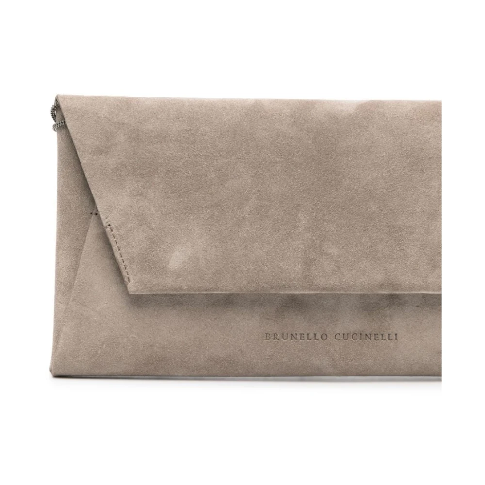 BRUNELLO CUCINELLI Schoudertas Beige Dames