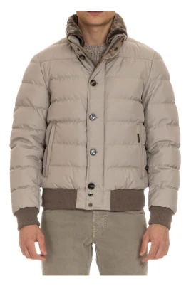 Beige Bomberjacka Audenio-GF