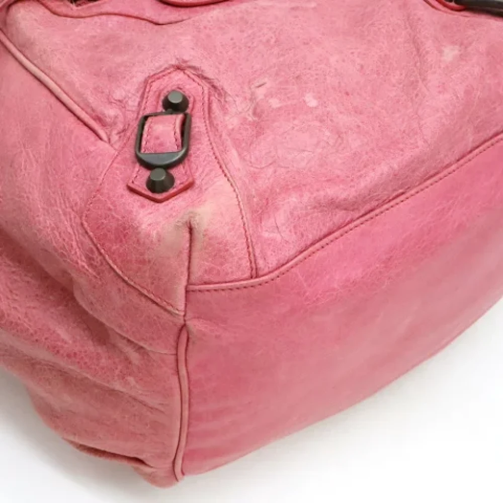 Balenciaga Vintage Pre-owned Leather balenciaga-bags Pink Dames