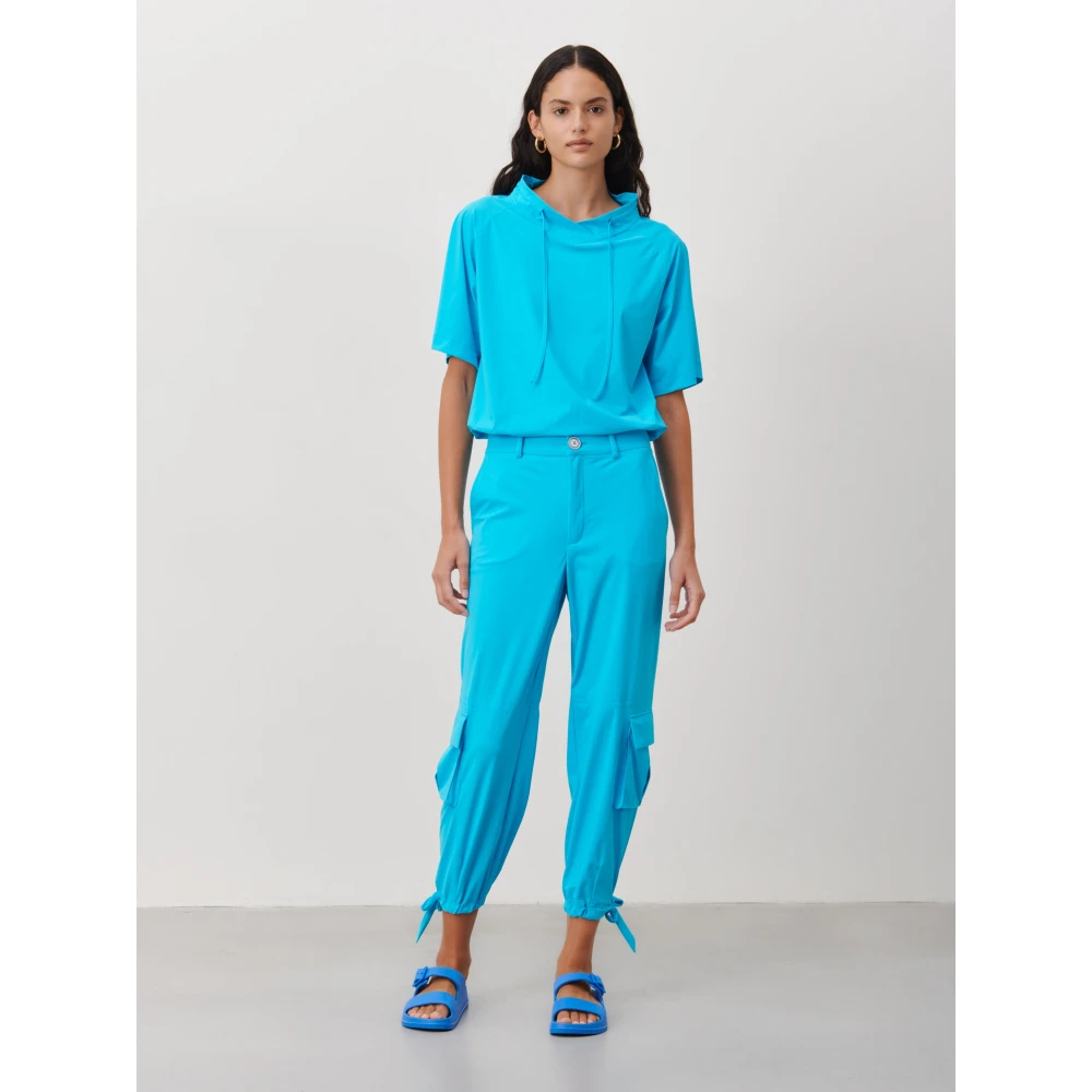 Jane Lushka Cargo Pants Trend | Lichtblauw Blue Dames