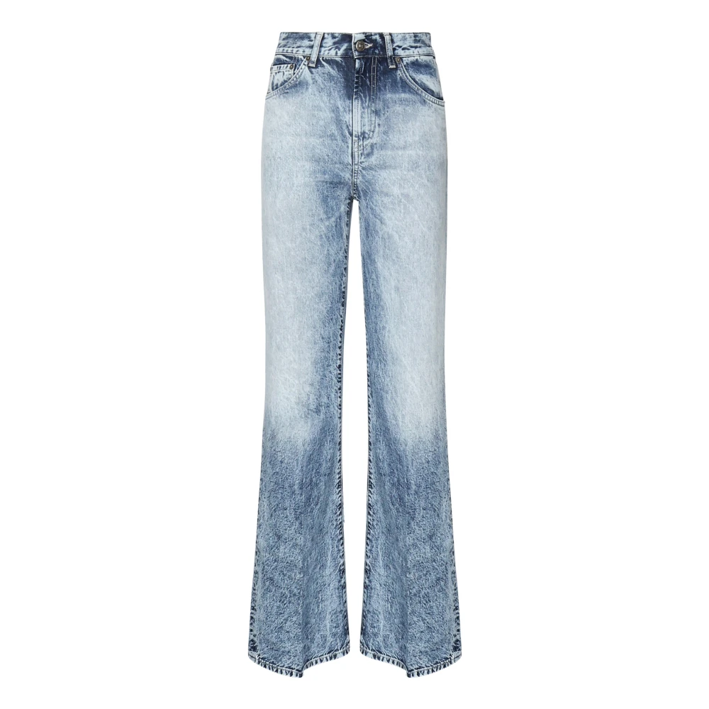 Dondup Blauwe Jeans 5 Zak Broek Blue Dames