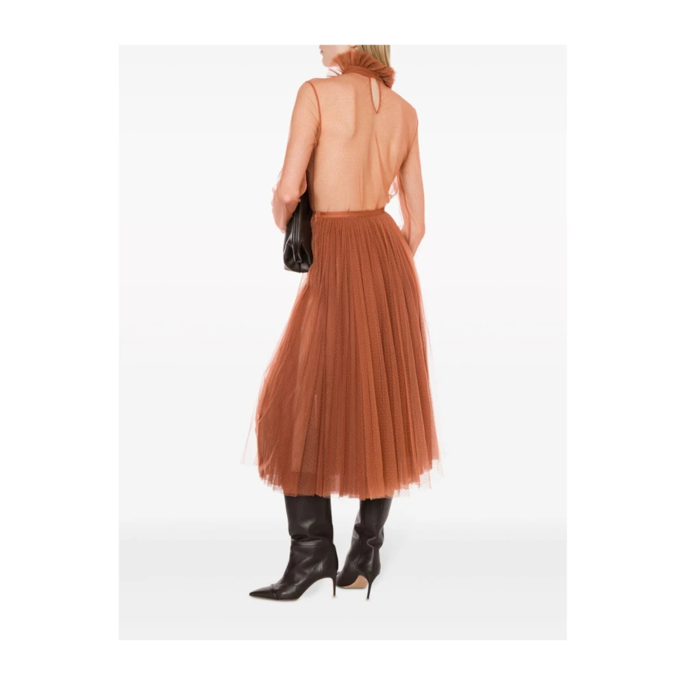 Philosophy di Lorenzo Serafini Bruine Shirt Camicia Brown Dames
