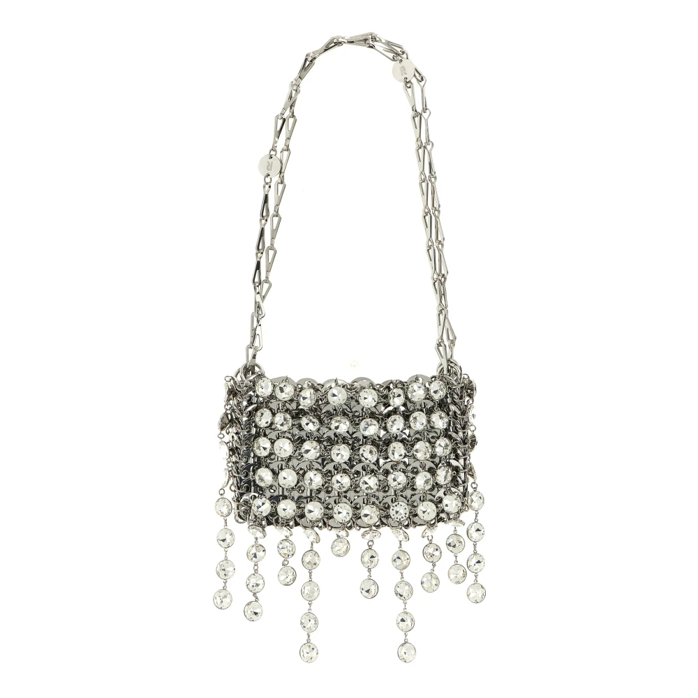 Rabanne Women's Gray 1969 Nano Bag - Shoulder Bags - One Size - Bags