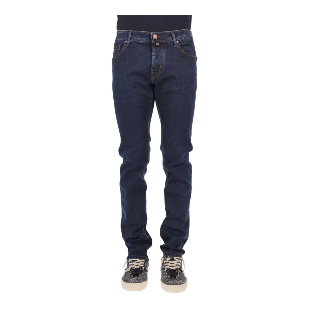 Jacob Cohen Logo-Patch Slim-Fit Jeans - Image 2