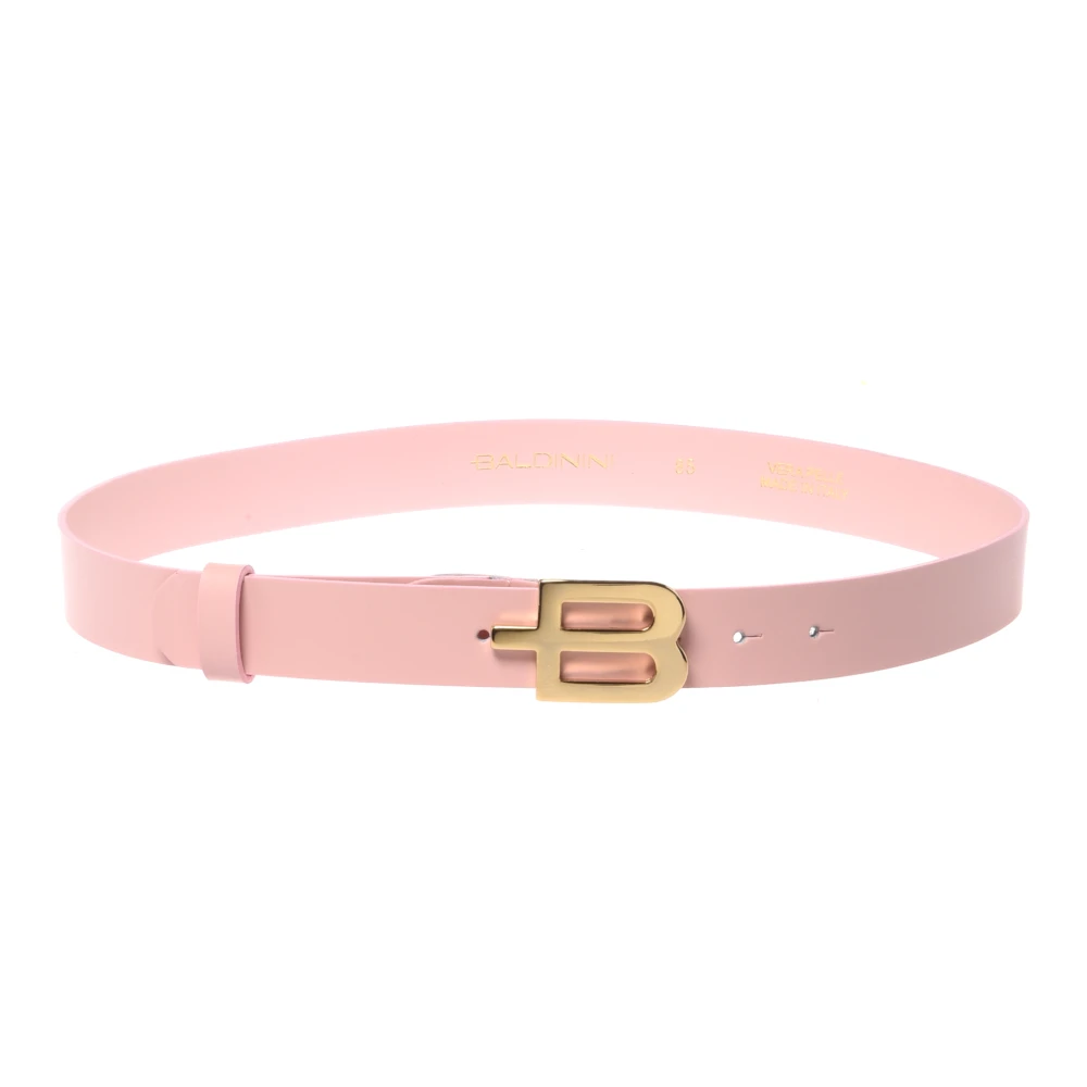 Baldinini Women's Pink Belts, 90 Cm, Leather Belt