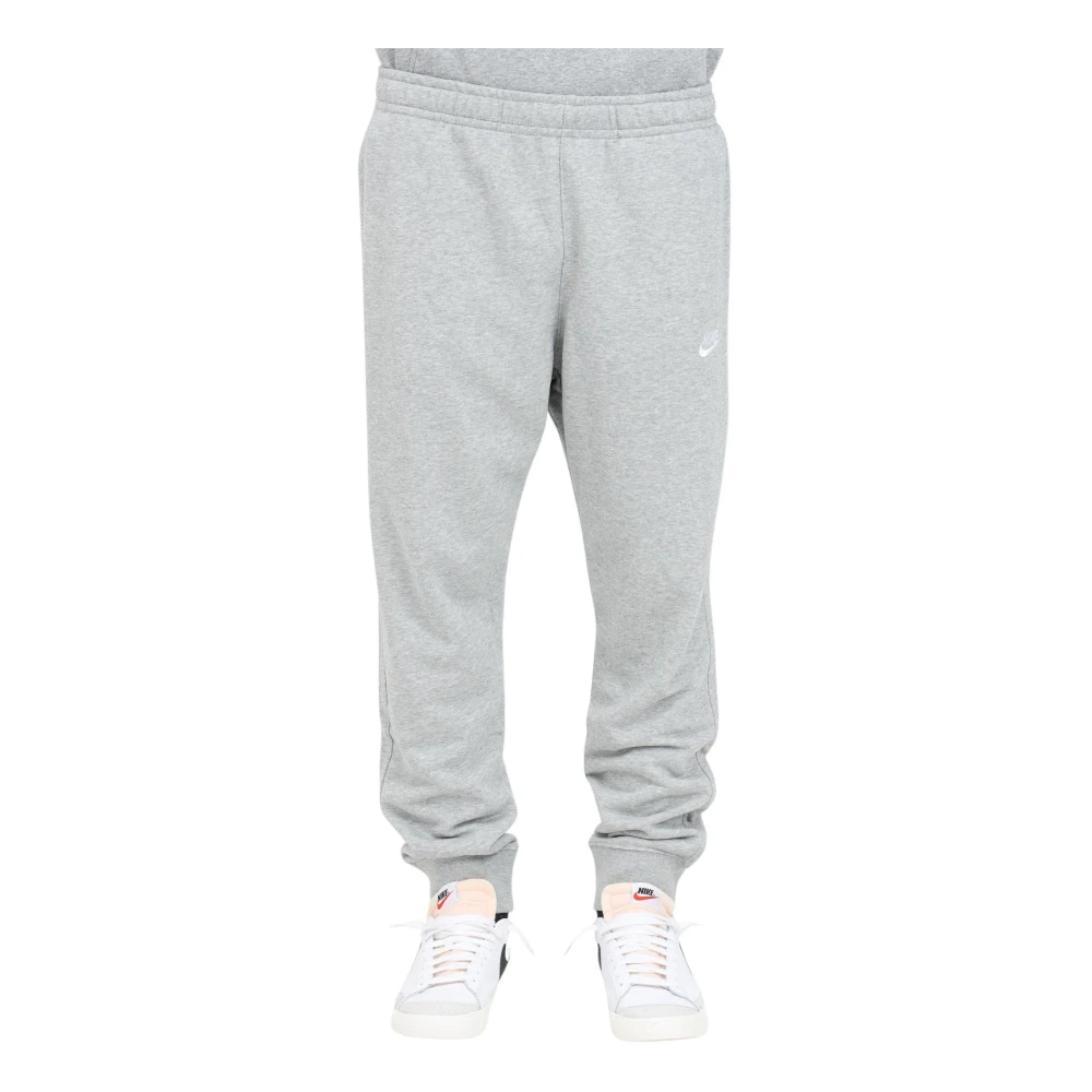 Nike Logo Sweatpants in Grijs Gray Heren