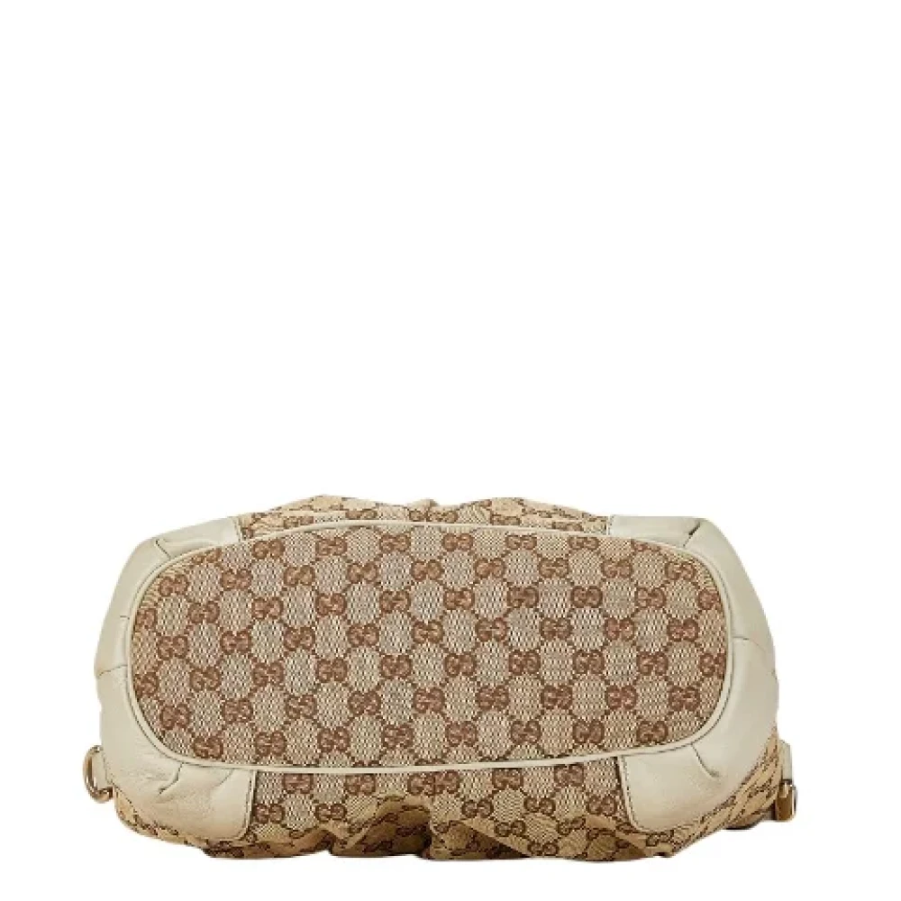 Gucci Vintage Pre-owned Canvas gucci-bags White Dames
