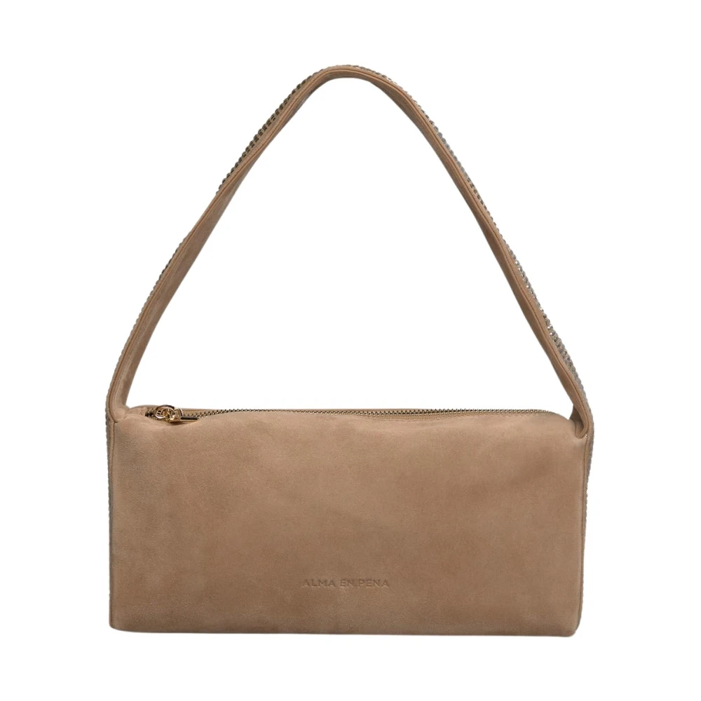 Alma en Pena Baguette Handtas Brown Dames