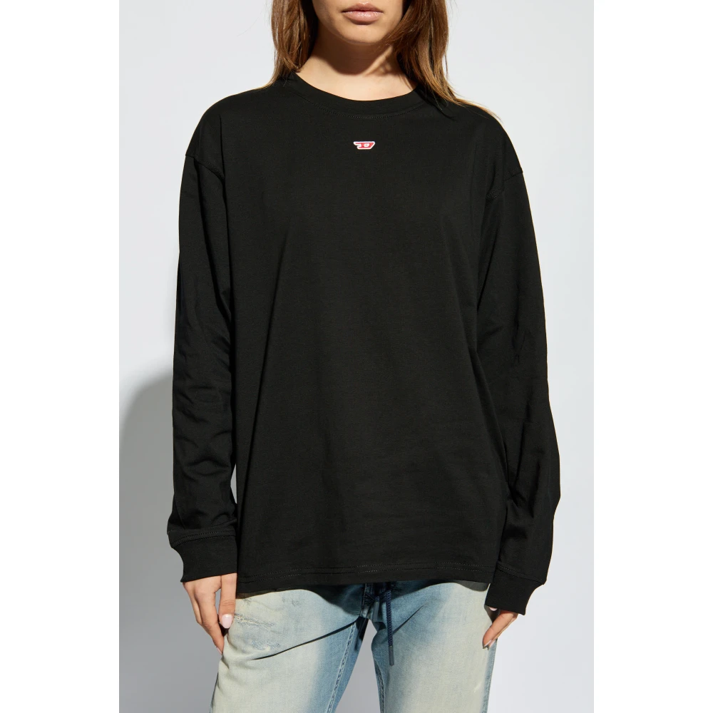 Diesel T-shirt T-Boxt-Ls-D Black Unisex