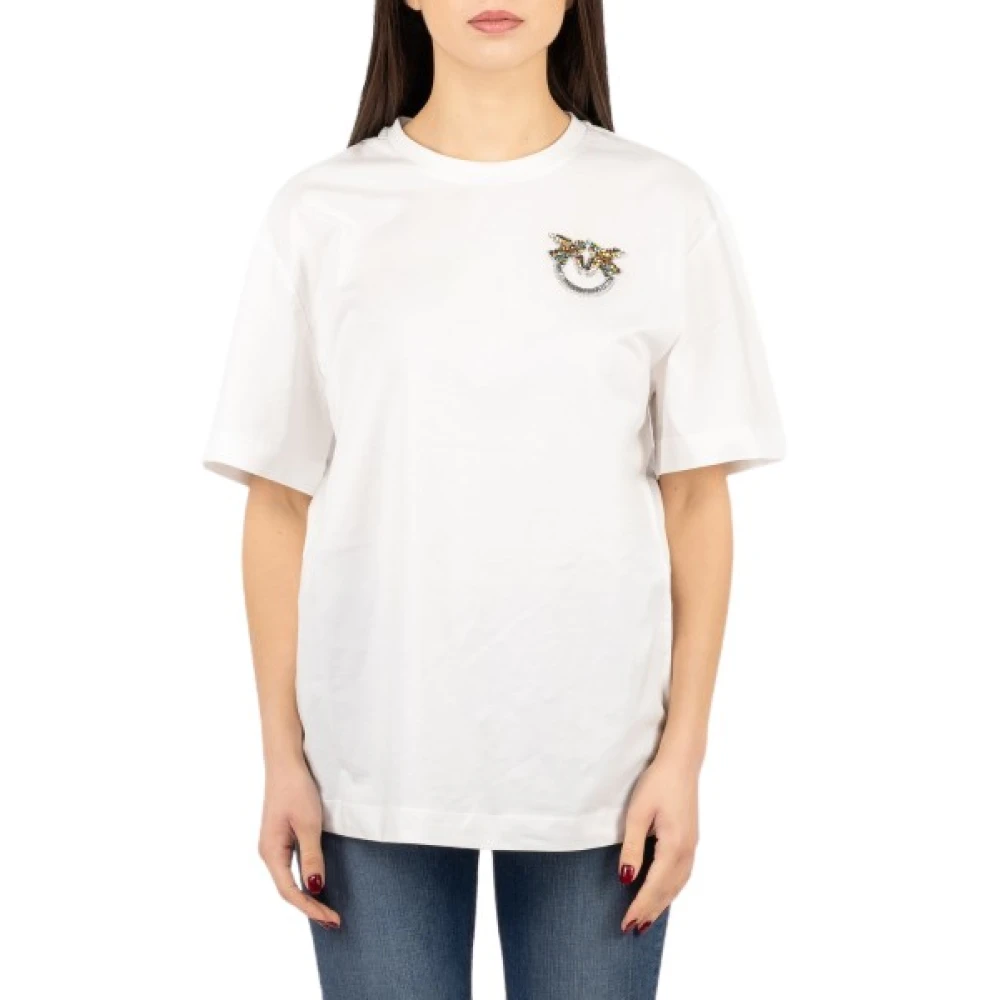 Pinko Women's White T-Shirts, M, T-Shirt