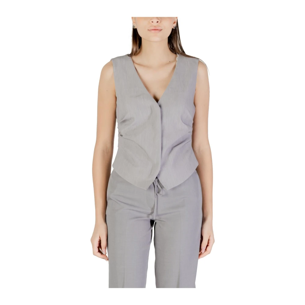 Only - Jackets > Vests - Gray - Only - Modalova