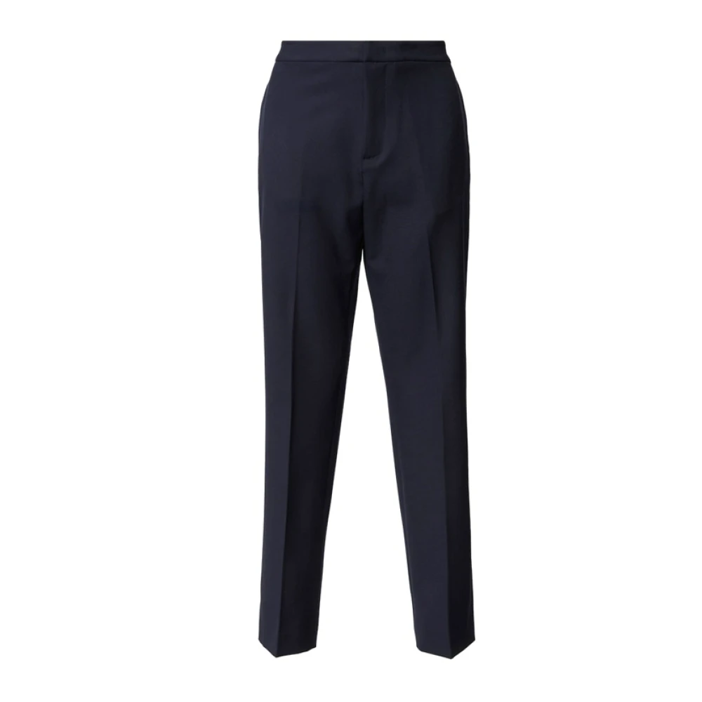 Fabiana Filippi Women's Blue Slim-Fit Trousers