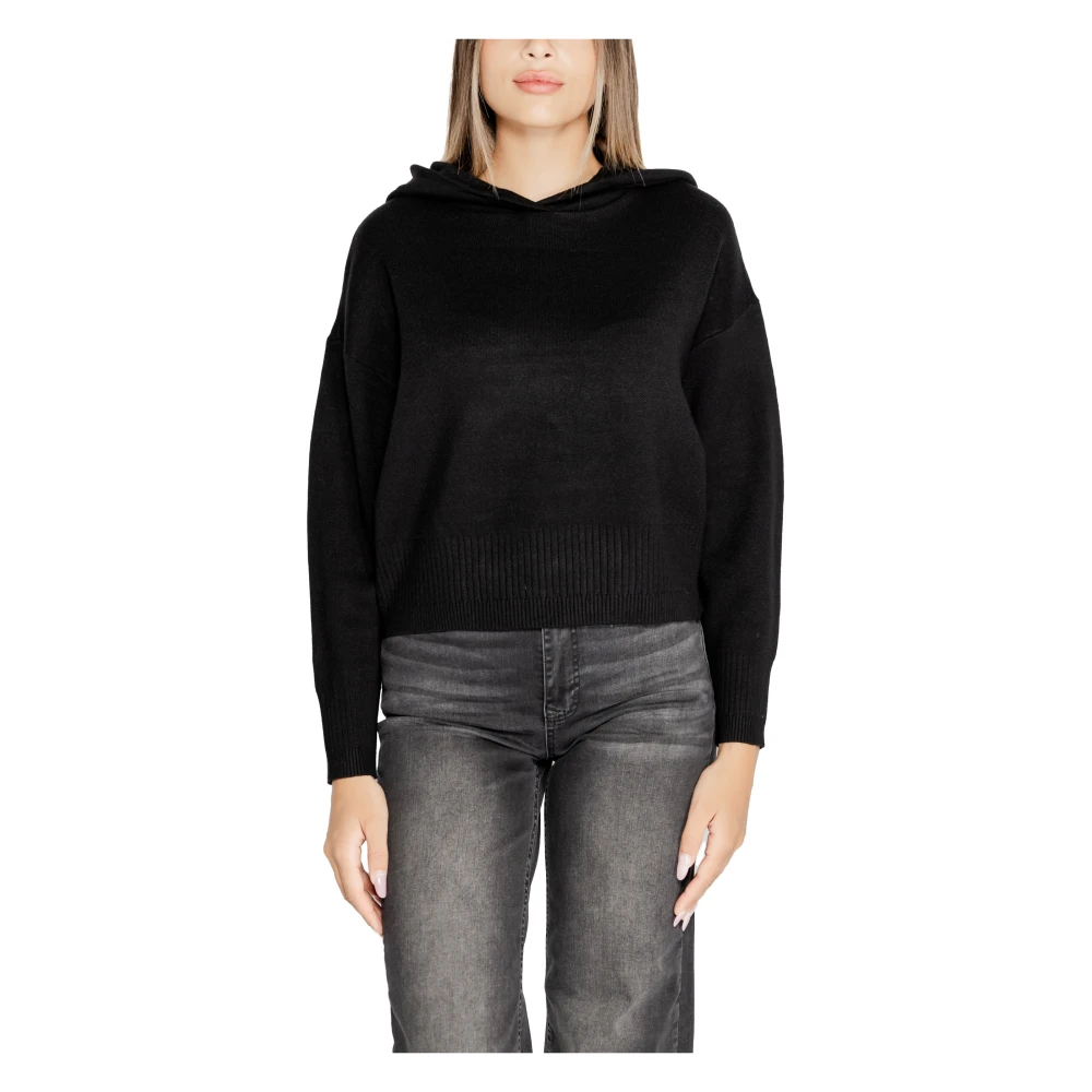 Vero Moda Gouden Hoodie Trui Black Dames