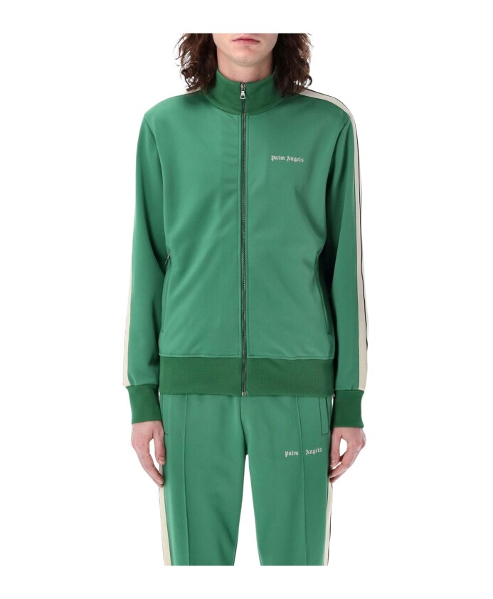 sweat-shirt-vert-a-imprime-graphique