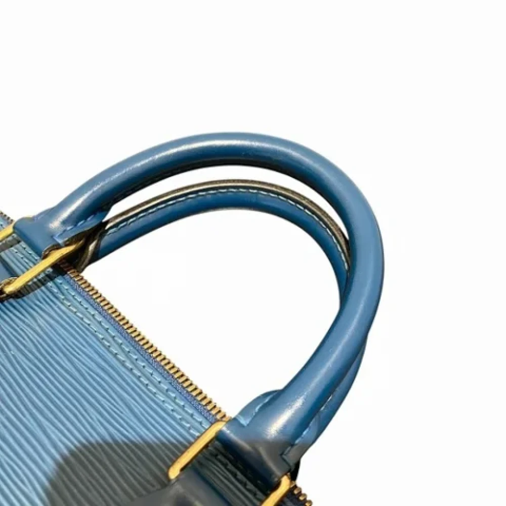 Louis Vuitton Vintage Pre-owned Leather louis-vuitton-bags Blue Dames