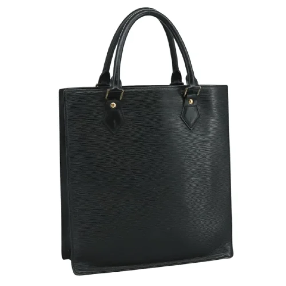 Louis Vuitton Vintage Pre-owned Leather handbags Black Dames